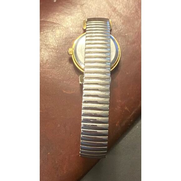 Women's 23mm Two Tone Carriage by Timex Watch, Inglo, Expansion Band - Picture 3 of 3